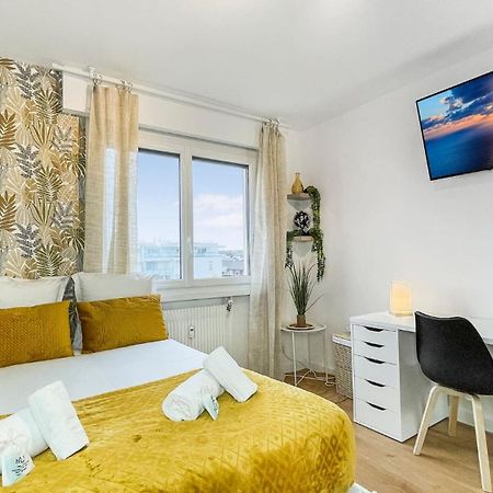 Homey La Coloc Mugi - Colocation Haut De Gamme - Chambres Privees - Balcon - Wifi Et Netflix - Proche Transports Commun Annemasse Exteriör bild
